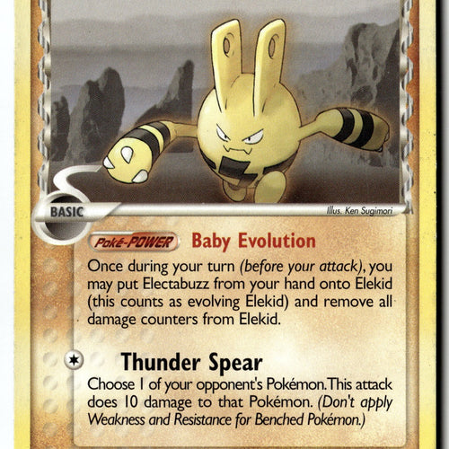 Pokemon Card Elekid (Delta Species) LP Dragon Frontiers Common 48/101