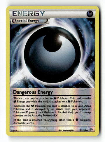 Pokemon Card Dangerous Energy LP XY Ancient Origins Reverse Holo  Uncommon 82/98