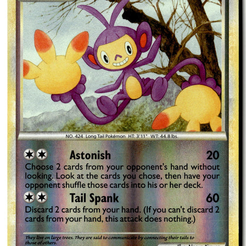 Pokemon Card Ambipom LP Triumphant Reverse Holo Rare 13/102