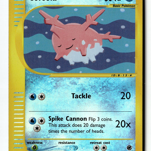 Pokemon Card Corsola LP Expedition Reverse Holo Common 102/165