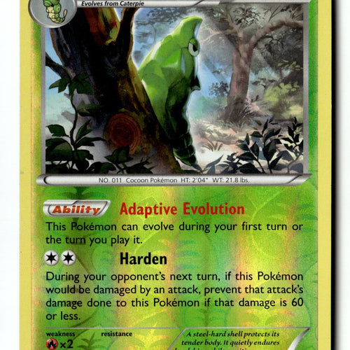 Pokemon Card Metapod Reverse Holo LP Generations 4/83