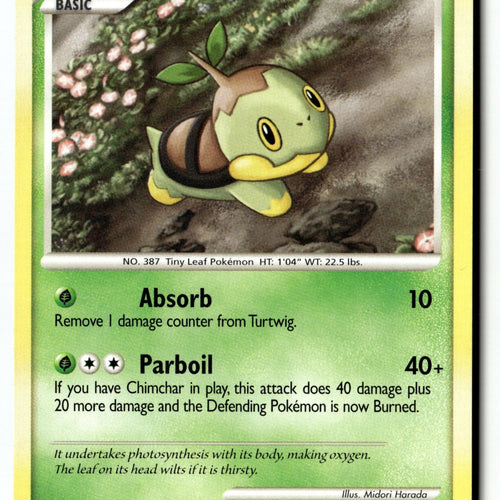 Pokemon Card Turtwig LP POP Series 9 017/017