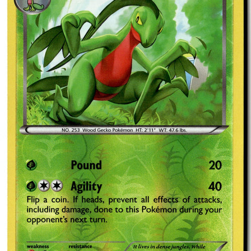 Pokemon Card Grovyle LP XY - Primal Clash Reverse Holo Uncommon 7/160