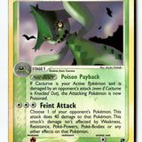 Pokemon Card Cacturne LP Sandstorm Reverse Holo Rare 2/100
