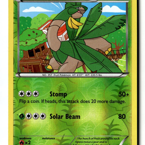 Pokemon Card Tropius Reverse Holo LP XY - Roaring Skies 12/108