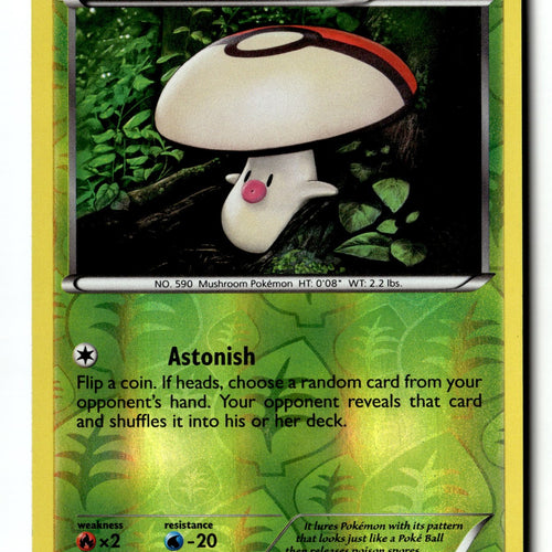 Pokemon Card Foongus LP Plasma Storm Reverse Holo Common 12/135