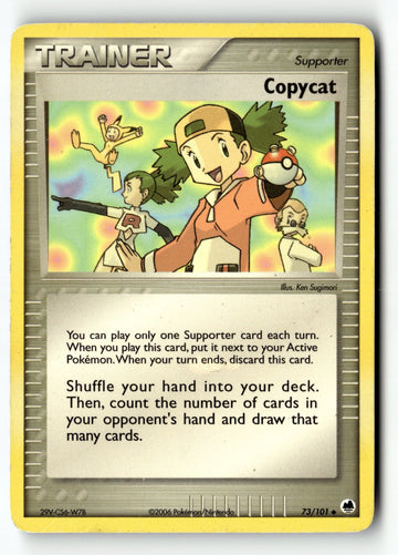 Pokemon Card Copycat LP Dragon Frontiers Uncommon 73/101