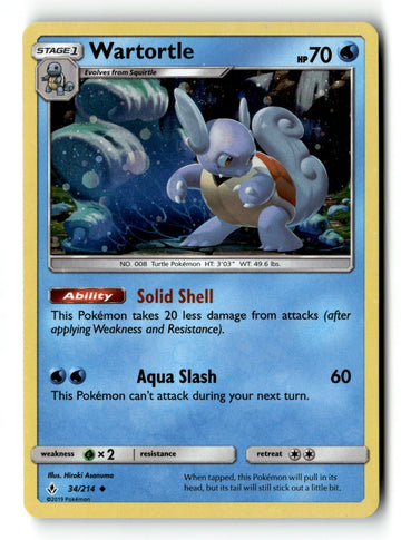 Pokemon Card Wartortle - Premium Collection Promo Holo LP 034/214