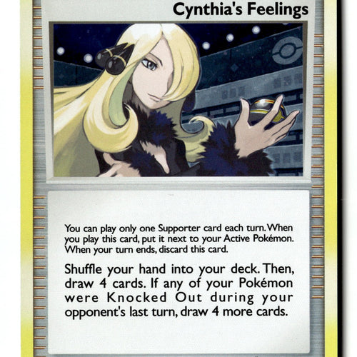 Pokemon Card Cynthia's Feelings - (Cosmos Holofoil) 131/146 Promo