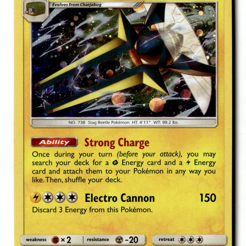 Pokemon Card Vikavolt - Holo LP SM Promos SM28