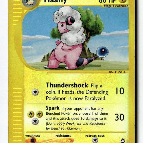 Pokemon Card Flaaffy LP Aquapolis Reverse Holo Uncommon 47/147