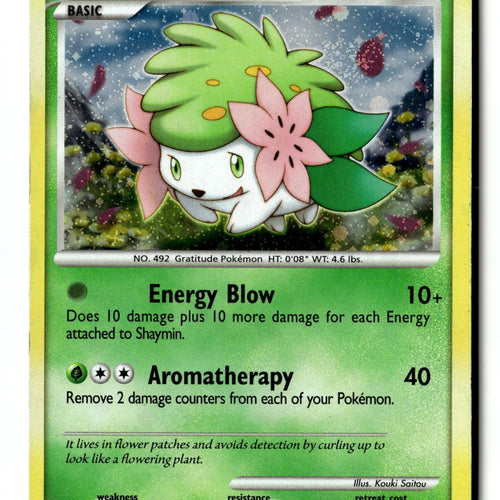 Pokemon Card Shaymin - 38/127 (DPPt Platinum) Holo LP Deck Exclusives 038/127