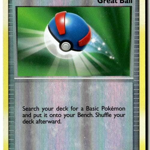 Pokemon Card Great Ball LP Stormfront Reverse Holo 85/100