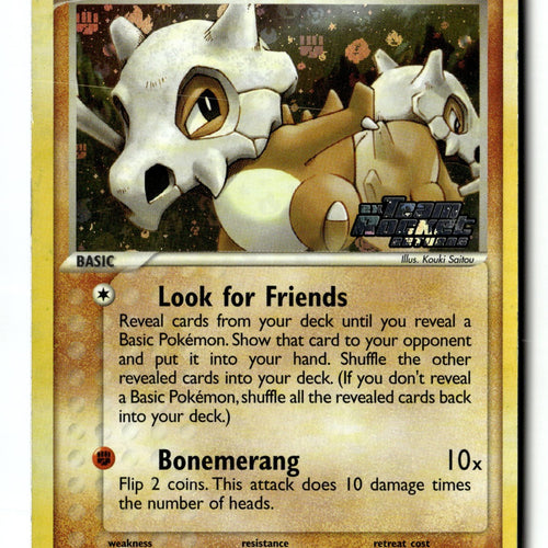 Pokemon Card Cubone LP Team Rocket Returns Reverse Holo Common 51/109