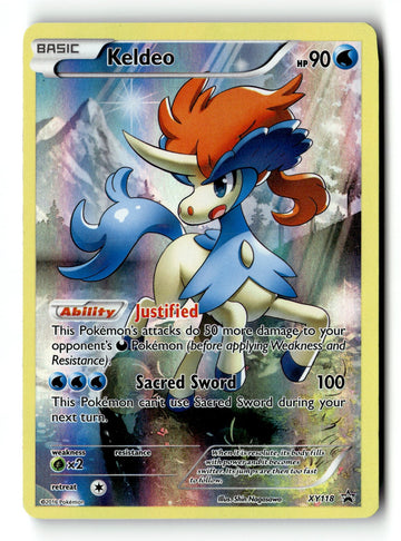 Pokemon Card Keldeo - Holo LP XY Promos XY118