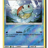 Pokemon Card Squirtle Reverse Holo LP SM - Unbroken Bonds 33/214