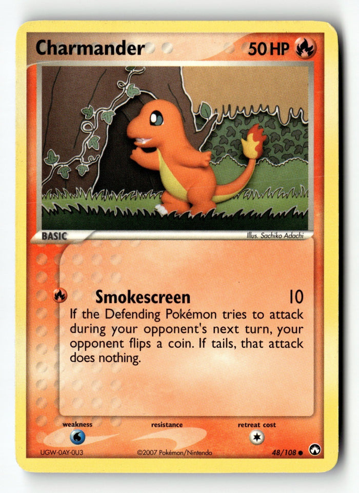 Pokemon Card Charmander LP Power Keepers 48/108