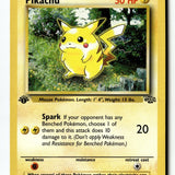 Pokemon Card Pikachu 1st Edition LP Jungle 60/64