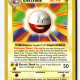 Pokemon Card Electrode Unlimited LP Base Set (Shadowless) 021/102