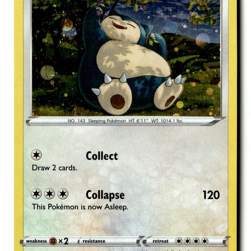 Pokemon Card Snorlax - Cosmos Holo LP Miscellaneous Cards & Products 141/192