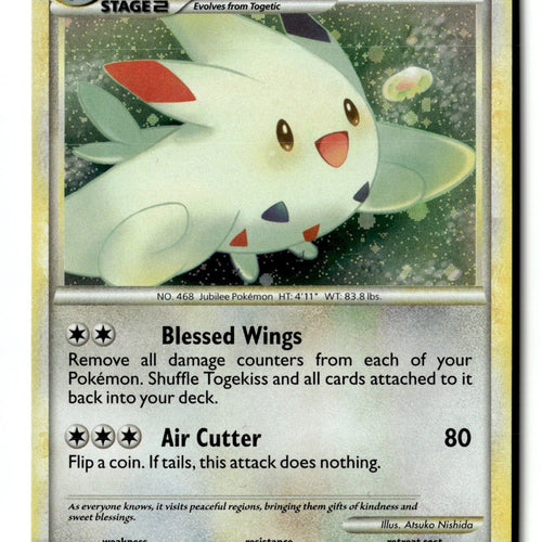 Pokemon Card Togekiss Holo LP Undaunted 9/90