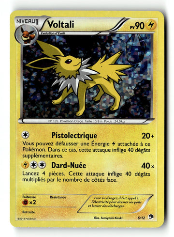 Pokemon Card Jolteon McDonald's 2013 Holo 6/12