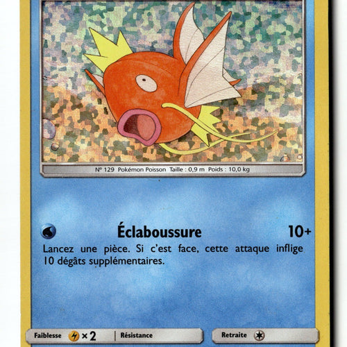 Pokemon Card Magikarp McDonald's 2019 French Holo 17/40