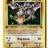 Pokemon Card Aerodactyl (Prerelease) Holo LP