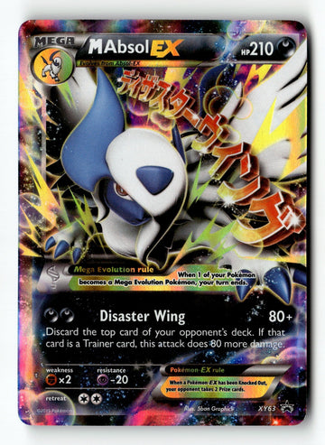 Pokemon Card M Absol EX - Holo LP XY Promos XY63