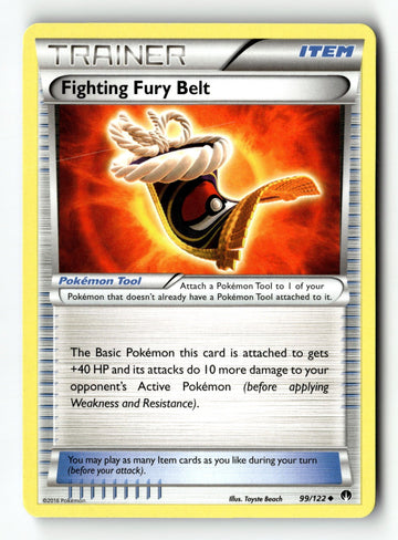 Pokemon Card Fighting Fury Belt LP XY - BREAKpoint 99/122