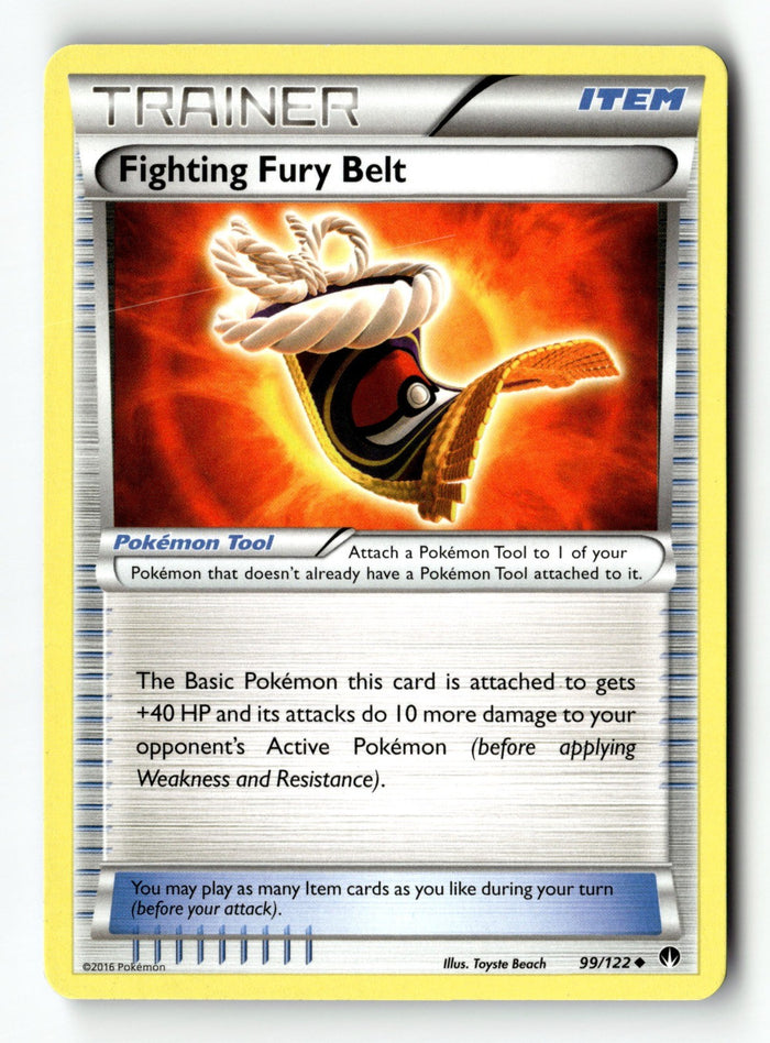 Pokemon Card Fighting Fury Belt LP XY - BREAKpoint 99/122