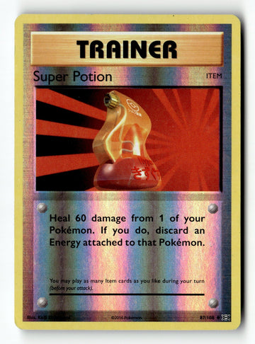 Pokemon Card Super Potion Reverse Holo LP XY - Evolutions 87/108