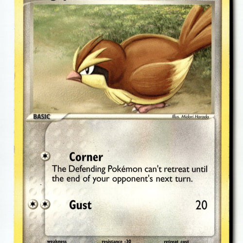 Pokemon Card Pidgey LP FireRed & LeafGreen 73/112