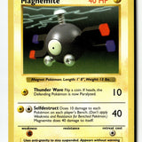Pokemon Card Magnemite Unlimited LP Base Set (Shadowless) 053/102