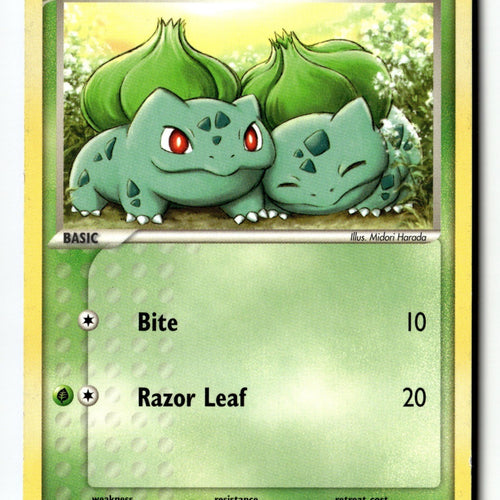 Pokemon Card Bulbasaur LP POP Series 2 012/17