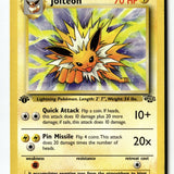Pokemon Card Jolteon (20) 1st Edition LP Jungle 20/64