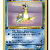 Pokemon Card Lapras (25) 1st Edition LP Fossil 25/62 (2)
