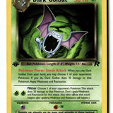 Pokemon Card Dark Golbat (24) 1st Edition LP Team Rocket 24/82