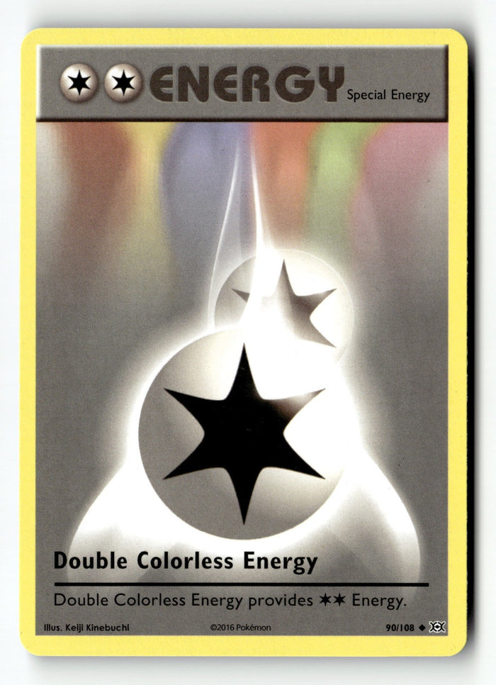 Pokemon Card Double Colorless Energy LP XY - Evolutions 90/108