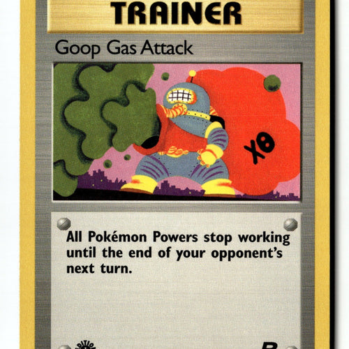 Pokemon Card Goop Gas Attack 1st Edition LP Team Rocket 78/82