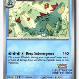Pokemon Card Feraligatr - (Illustration Contest 2024 Promo Cards 213
