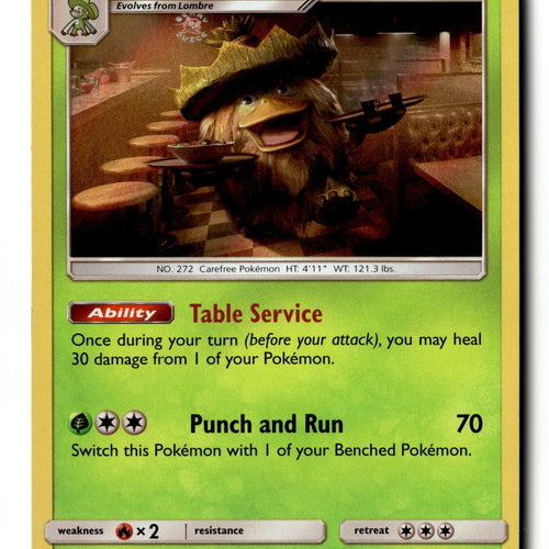 Pokemon Card Ludicolo Holo LP Detective Pikachu 2/18