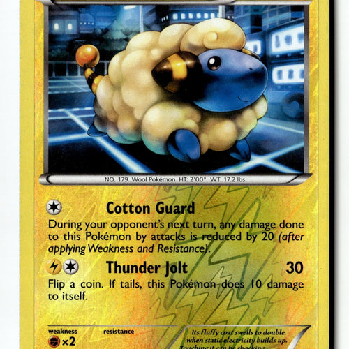 Pokemon Card Mareep Reverse Holo LP Dragons Exalted 38/124