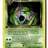 Pokemon Card Dark Golbat (24) 1st Edition LP Team Rocket 24/82