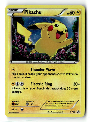 Pokemon Card Pikachu (Collector Chest) Holo LP XY Promos XY89