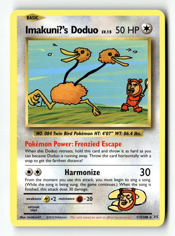 Pokemon Card Imakuni?'s Doduo LP XY - Evolutions 112/108