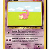 Pokemon Card Slowpoke Unlimited LP Fossil 55/62