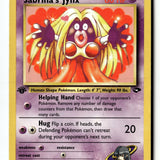 Pokemon Card Sabrina's Jynx 1st Edition LP Gym Challenge 057/132
