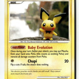 Pokemon Card Pichu LP Mysterious Treasures 93/123