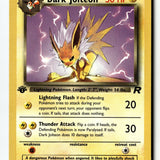 Pokemon Card Dark Jolteon 1st Edition LP Team Rocket 38/82